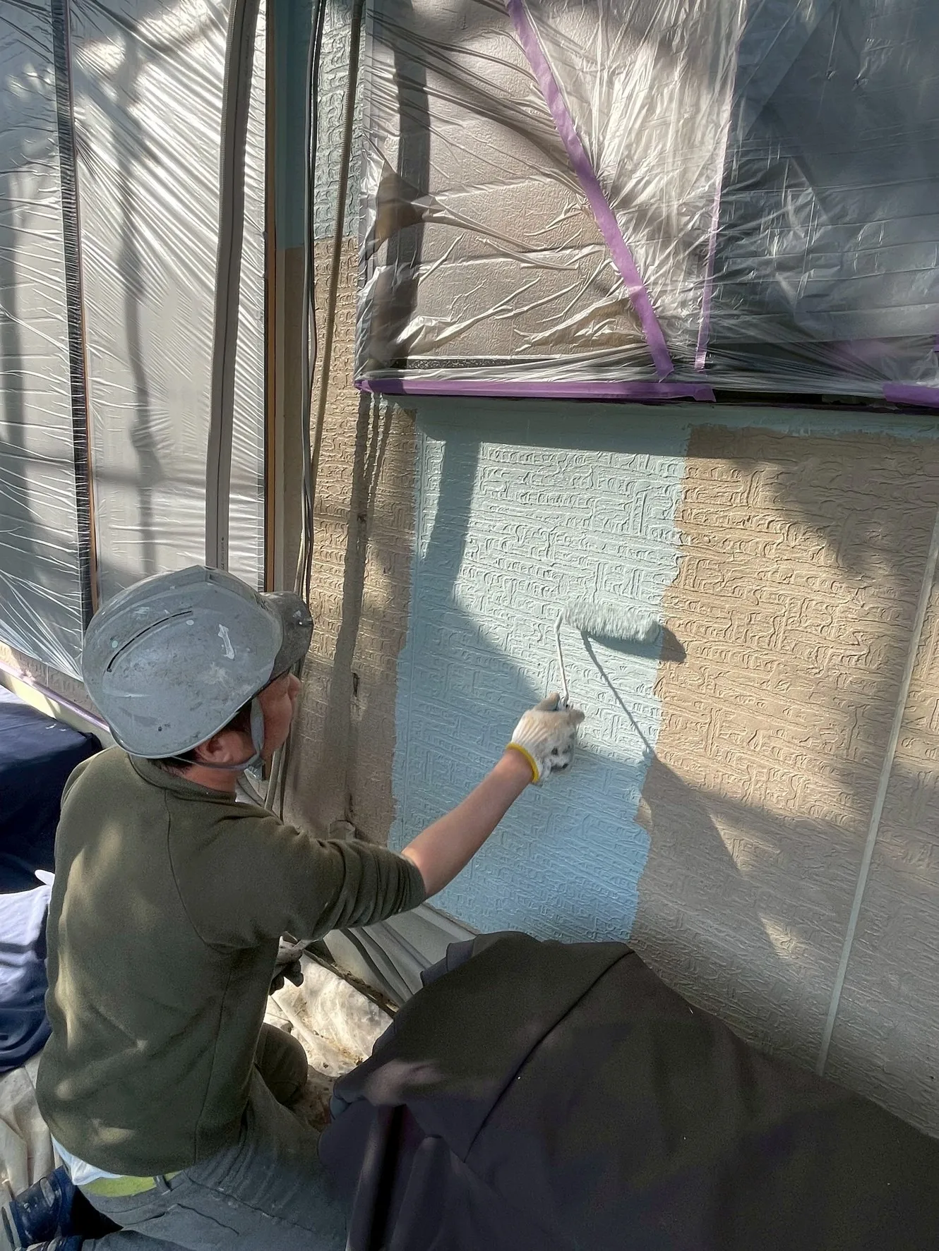 四日市市で外壁塗装をしています