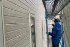 四日市市　住宅塗替え塗装工事　高圧洗浄