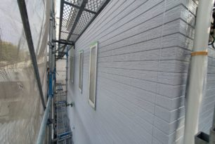 四日市市　住宅塗替え塗装工事　外壁塗装